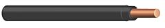 TFN Building Wire - 18 AWG - Black - Solid Conductor