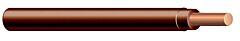 TFN Building Wire - 18 AWG - Brown - Solid Conductor