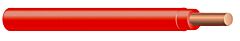 TFN Building Wire - 18 AWG - Red - Solid Conductor