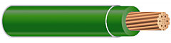 THHN Building Wire - 6 AWG - Green