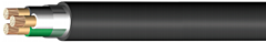 Type SJOOW Portable Cord - 16/2 UL & CSA 300V - Black