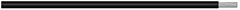 7053 BK001 - Alpha Wire MIL-W-16878E Type B/UL 1429 Cross Linked PVC (XLPVC) Hook-Up/Lead Wire - 26 AWG - 7/34 Stranded Conductor - Tinned Copper - 150V - Black - 1000ft