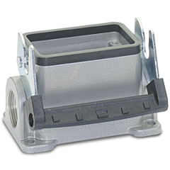 100359 - LAPP EPIC® HB 10 - Standard Double-Entry Surface Mount Base - PG 16 - No Dust Cover Included
