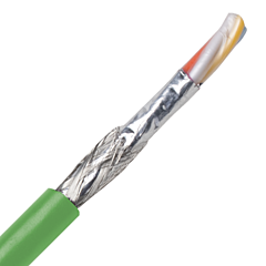 2170894 - LAPP ETHERLINE® 2 Pair: CAT5 Continuous Flex - 22AWG - Green