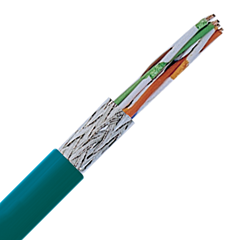 2170300 - LAPP ETHERLINE® 4 Pair: CAT5e Flexible - 26 AWG - Polyurethane (PUR) - Teal