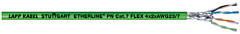 2170597 - LAPP ETHERLINE&reg; PN CAT.7 FLEX - 4 pair 2x23AWG/7c - Green PVC