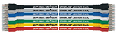 24441246 - LAPP ETHERLINE® RJ45 LAN CAT6A Cordset - 4x2x27AWG - RJ45 to RJ45 - 7.5m - Black