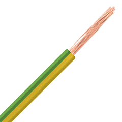 4726007 - LAPP &Ouml;LFLEX&reg; Halogen-free Harmonized  Hook-Up Wire - Type H07Z-K - 4 AWG - Green/Yellow