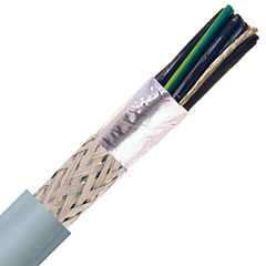 LAPP ÖLFLEX® 490 CP Shielded Multiconductor Cable - 20 AWG 2 Conductor - Gray