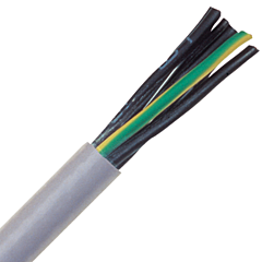 LAPP ÖLFLEX® 490 P Unshielded Multiconductor Cable - 16 AWG 12 Conductor - Gray