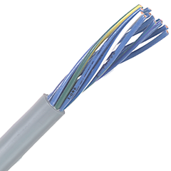 LAPP ÖLFLEX® AUTO-I Tray Cable - Unshielded - 18 AWG 49 Blue Conductors - Gray - LAPP 251849IB