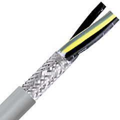 1026752 - LAPP &Ouml;LFLEX&reg; CHAIN 809 CY Shielded Multiconductor Cable - 20 AWG 3 Conductor - Gray
