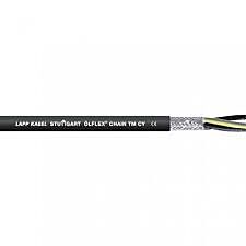 8718250S - LAPP &Ouml;LFLEX&reg; CHAIN TM CY Shielded Multiconductor Cable - 18 AWG 25 Conductor - Black