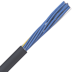 251611XY - LAPP ÖLFLEX® FD AUTO-X Unshielded Multiconductor Cable - 16 AWG 11 Conductor - Black Jacket - Yellow Conductors