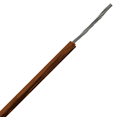 1232003 - LAPP ÖLFLEX® HEAT 125 SC High Temperature Control Cable - Unshielded - 20 AWG 1 Conductor - Brown