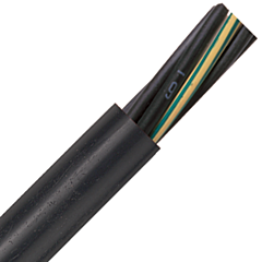 0046600 - LAPP &Ouml;LFLEX&reg; HEAT 180 MS High Temperature Control Cable - Unshielded - 20 AWG 2 Conductor - Black
