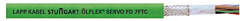 1034115 - LAPP OLFLEX SERVO FD 7FTC Shielded Continuous Flex Encoder/ Feedback Cable - 18 & 24 AWG - 5 pair - Orange TPE Jacket