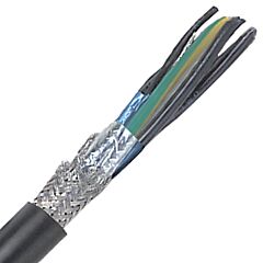 LAPP &Ouml;LFLEX&reg; VFD Signal Cable - 8 AWG 4 Conductor- Black - 7408044