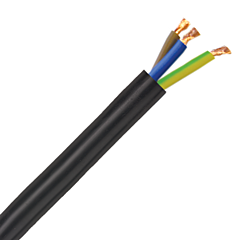 ÖLFLEX® POWER QUAD II PVC Cordage with <HAR>SJTO approvals - 16 AWG 3 Conductor - Black