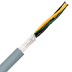 0028652 - LAPP UNITRONIC&reg; FD P Plus Data, Signal & Control Cable - 26 AWG/5 Conductor - Gray