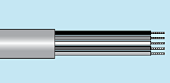 Alpha Essentials Multi-Conductor Cable - Unshielded - 18 AWG 12 Conductor - Gray - 300V - 1000ft - Alpha 881812 SL001