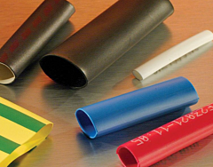 TE Raychem RNF-100 - 1/16 in Polyolefin Tubing - Black