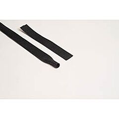 Dunbar WFHS-221 ArmorFlex 35 mm Woven Fabric 2:1 Polyester/Polyolefin Heat Shrink - Black