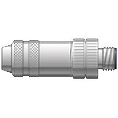 EPIC® DATA M12 field wireable connectors- PG 9 - male
