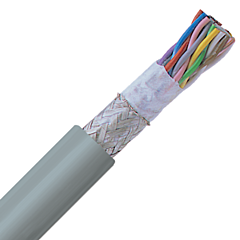 0030919 - LAPP UNITRONIC® FD CP (TP) Plus Data, Signal & Control Cable - 24 AWG/2 Pair - Gray