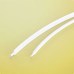 Sumitube B2 1/8" Single Wall Heat Shrinkable Tubing, White, 2:1 Shrink Ratio