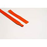 Dunbar WFHS-221 ArmorFlex 12 mm Woven Fabric 2:1 Polyester/Polyolefin Heat Shrink - Orange